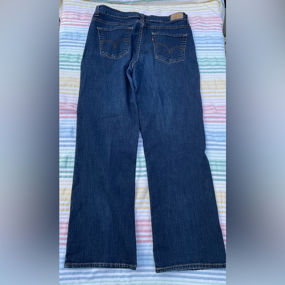 Levi’s perfectly slimming 512 bootcut jeans high-rise sz 12, 28 inseam - Picture 7 of 10